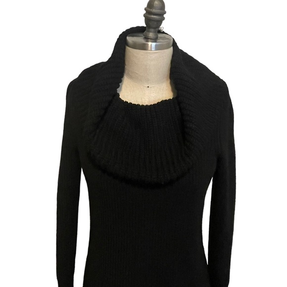 WHBM Black Cowl Neck Sweater Size XS - Picture 2 of 9